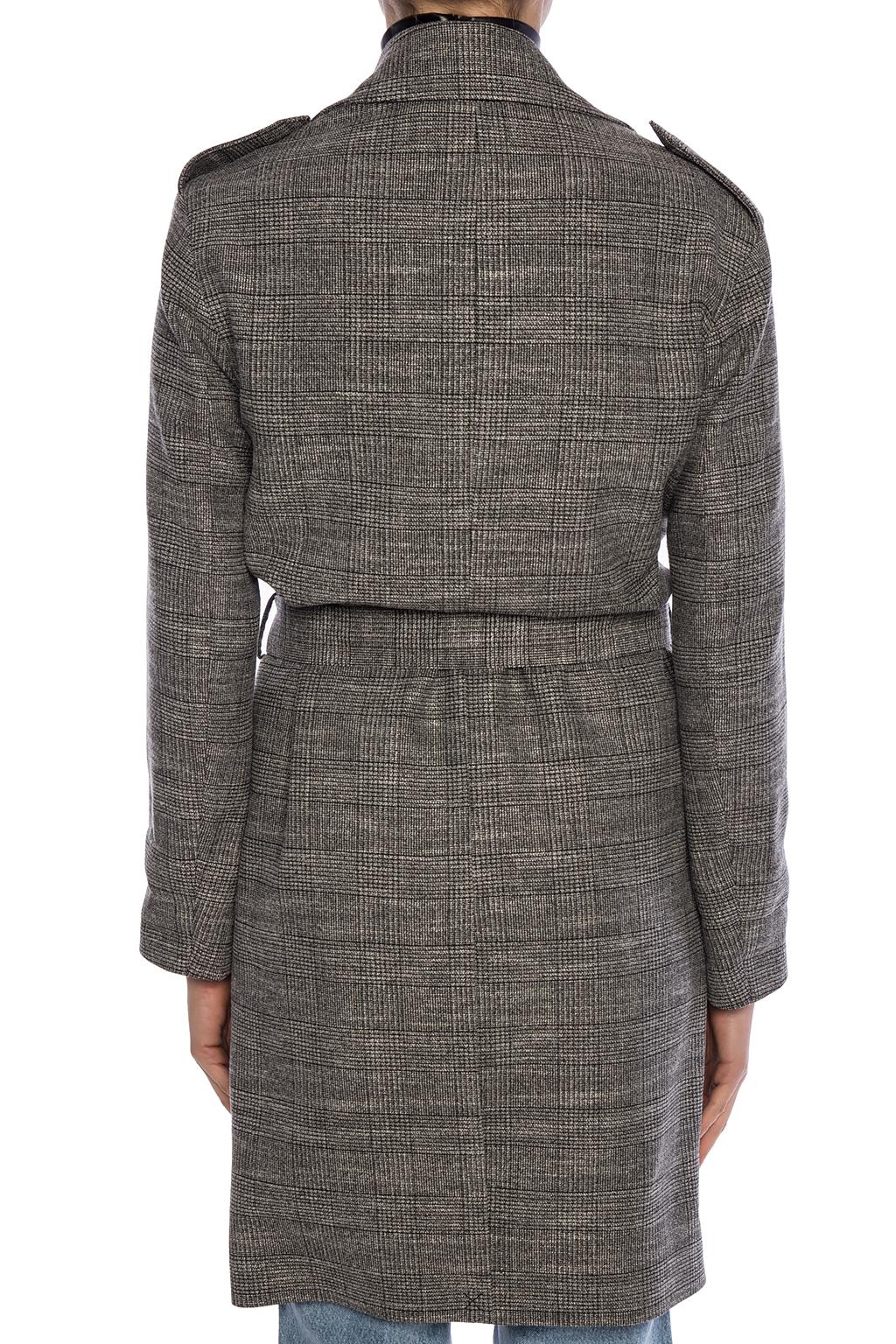 All saints bexley sales trench coat